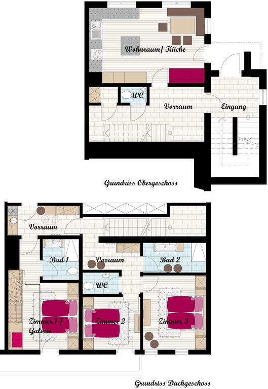 Fuerthermoar Gut Apartment Kaprun Ruang foto